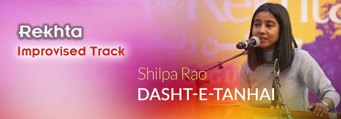Dasht-e-Tanhai - Rekhta - Shilpa Rao