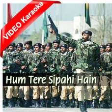 Hum Tere Sipahi Hain - Mp3 + VIDEO karaoke - Sahir Ali Bagga