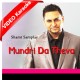 Mundri Da Thewa - Mp3 + VIDEO Karaoke - Punjabi Bhangra - Shami Samplay