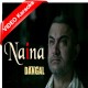 Naina - Mp3 + VIDEO Karaoke - Arijit Singh - Dangal