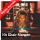 Nit Khair Mangan - Female Version - Mp3 + VIDEO Karaoke - Bollywood
