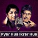 Pyar Hua Ikrar Hua - Karaoke Mp3 - Lata Mangeshkar - Manna Dey