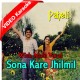 Sona Kare Jhilmil Jhilmil - With Male Vocal - Mp3 + VIDEO Karaoke - Hemlata - Suresh Wadkar