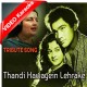 Thandi Hawayein Lehrake Aaye - Tribute Song - Mp3 + VIDEO Karaoke - Anuradha Paudwal