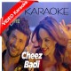 Cheez Badi Hai Mast - Mp3 + VIDEO Karaoke - Udit - Neha - Machine