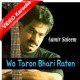 Wo Taron Bhari Raatein - Mp3 + VIDEO Karaoke - Amir Saleem - Musafir