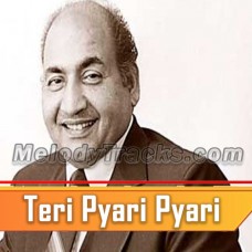 Teri Pyari Pyari Surat - Karaoke Mp3