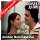 Aankhon Mein Kajal Hai - Mp3 + VIDEO Karaoke - Kishore - Doosara Aadmi