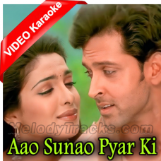 Aao Sunao Pyar Ki Ek Kahani - Mp3 + VIDEO Karaoke - Krish - Sonu Nigam - Shreya - 2006