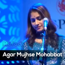 Agar Mujh Se Muhabbat Hai - Karaoke Mp3 - Pratibha Singh Baghel & Deepak Pandit