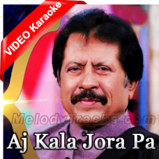 Aj Kala Jora Pa - Live - Black Burn - Mp3 + VIDEO Karaoke - Tariq Khan