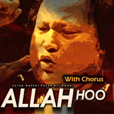 Allah Hoo Allah Hoo - With Chorus - Karaoke mp3 - Nusrat Fateh Ali Khan