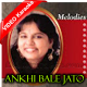 Ankhi Bale Jato Aalo - Bangla - Mp3 + VIDEO Karaoke - Sadhna Sargam