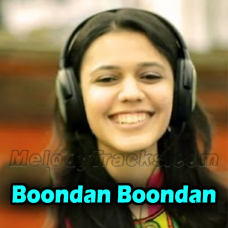Boondan Boondan - Karaoke mp3 - Maatibaani & Ankita Joshi
