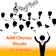 Add Female/ Male Vocal or Chorus Vocals  in the Karaoke for Duets - VIDEO Lyrics Version