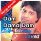 Dam Dama Dam - Mp3 + VIDEO Karaoke - Tehseen Javed