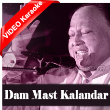 Dam Mast Kalandar - Female Scale - Mp3 + VIDEO Karaoke - Nusrat Fateh Ali