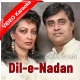Dil-E-Nadan Tujhe Mp3 + VIDEO Karaoke - Jagjit Singh, Chitra Singh