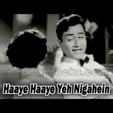 Haaye Haaye Yeh Nigahein - Karaoke Mp3 - Kishore Kumar