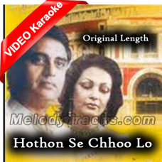 Hothon Se Chhoo Lo Tum - Live At Royal Albert Hall London - Original length - Mp3 + VIDEO Karaoke - Jagjit Singh