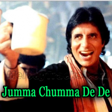 Jumma Chumma De De - Karaoke Mp3 - Hum - 1991 - Kavita & Sudesh Bhosle