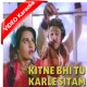 Kitne bhi tu kar le sitam - Mp3 + VIDEO Karaoke - Kishore Kumar - sanam teri kasam