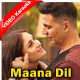 Maana Dil - Mp3 + VIDEO Karaoke - B Praak