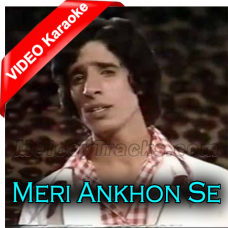Meri Aankhon Se Is Duniya Ko - Mp3 + VIDEO Karaoke - Ali Shehki