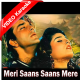 Meri Saans Saans - Mp3 + VIDEO Karaoke - Kavita Karishnamurthi, Kumar Sanu