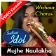 Mujhe Naulakha - Without Chorus - Mp3 + Video Karaoke - Indian Idol Season 12 - Sayli