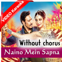 Naino Mein Sapna - Without Chorus - Mp3 + VIDEO Karaoke - Amit Kumar & Shreya Ghoshal