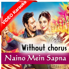 Naino Mein Sapna - Mp3 + VIDEO Karaoke - Amit Kumar & Shreya Ghoshal