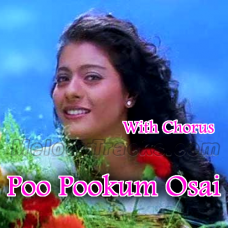 Poo Pookum Osai - With Chorus - Karaoke mp3 - Sujatha Mohan