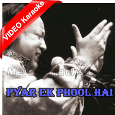 Pyar Ek Phool Hai - Mp3 + VIDEO Karaoke - Nusrat Fateh Ali Khan