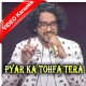 Pyar Ka Tohfa Tera - Indian Idol Season 12 - Mp3 + Video Karaoke - Nihal  