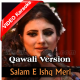 Salam E Ishq Meri Jaan - Mp3 + Video Karaoke - Cover - Qawali Version - Ritu