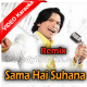 Sama Hai Suhana - Remix - Mp3 + VIDEO Karaoke - Shaan - Dance Masti -1997