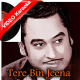 Tere Bin Jeena - Mp3 + VIDEO Karaoke - Kishore & Lata