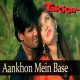 Aankhon mein base ho tum - Karaoke Mp3 - Takkar (1995) - Abhijeet - Alka