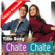 Chalte chalte - Mp3 + VIDEO Karaoke - Abhijeet - Alka