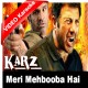 Meri mehbooba hai tu - Mp3 + VIDEO Karaoke - Karz (2002) - Abhijeet - Kumar Sanu
