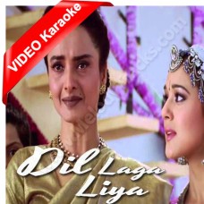 Dil Laga Liya - Mp3 + VIDEO Karaoke - Udit - Alka - Dil Hai Tumhara - 1992