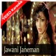 Jawani janeman - Mp3 + VIDEO Karaoke - Asha Bhonsle - Namak halaal