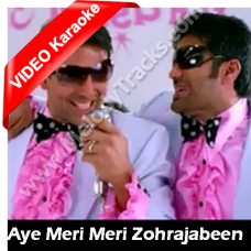 Aye Meri Zohrajabeen - Mp3 + VIDEO Karaoke - Himesh Reshammiya