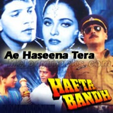 Ae Haseena Tera Jo Bhi Naam Hai - Karaoke Mp3 - Kumar Sanu - Hafta Bandh 1991