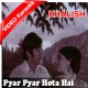 Pyar Pyar Hota Hai - MP3 + VIDEO Karaoke - Ahmed Rushdi