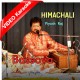 Bassova Himanchali - Mp3 + VIDEO Karaoke - Piyush Raj - Folk Himachali