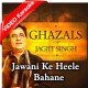 Jawani Ke Heele Bahane - Mp3 + VIDEO Karaoke - Jagjit Singh