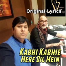 Kabhi Kabhi Mere Dil Mein - Original Lyrics Version - Karaoke Mp3 - Rajesh Singh