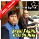 Kabhi Kabhi Mere Dil Mein - Original Lyrics Version - Mp3 + VIDEO Karaoke - Rajesh Singh